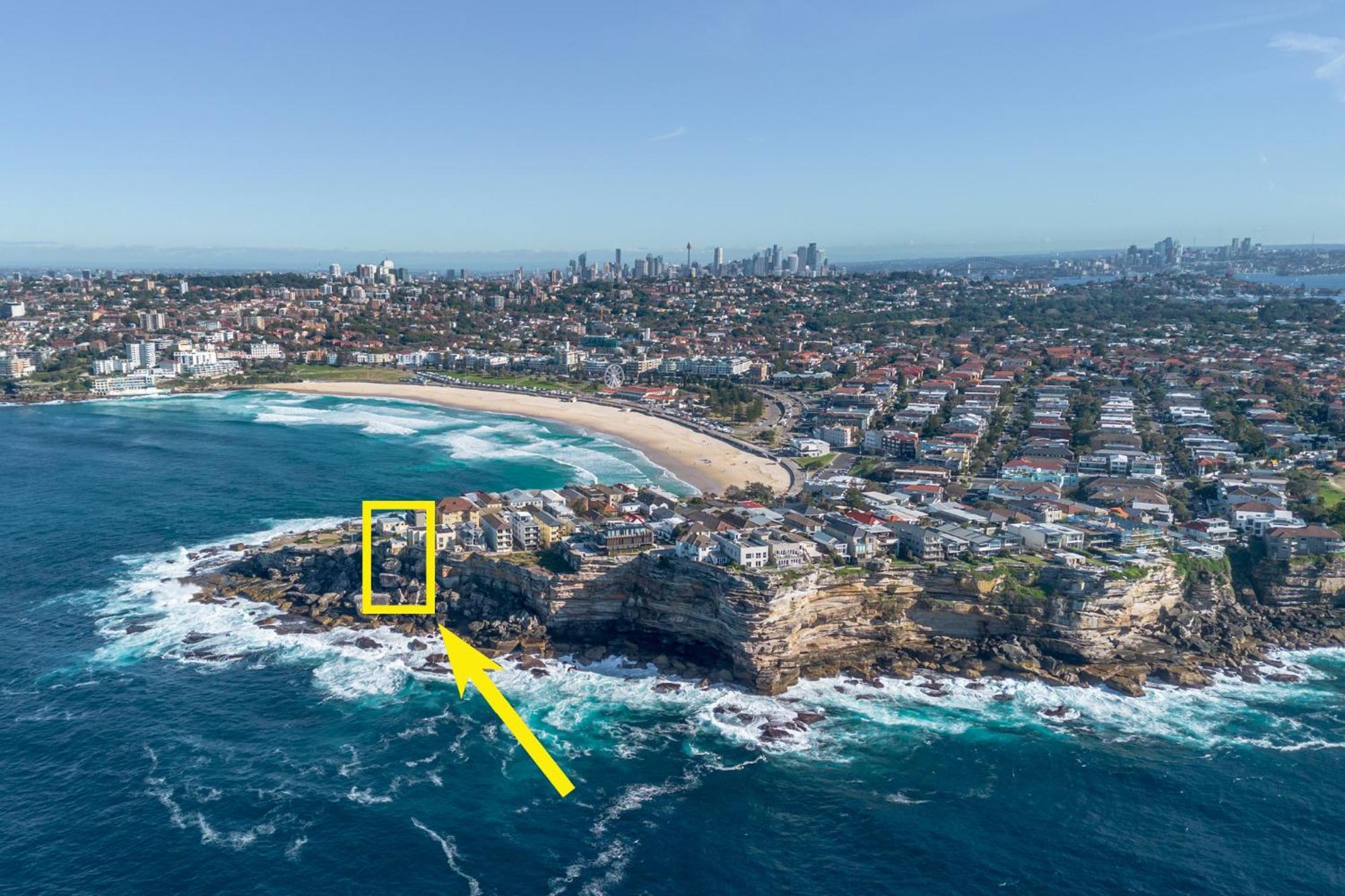Upscale Cliffside Studio With Ocean Views North Bondi Sydney Kültér fotó